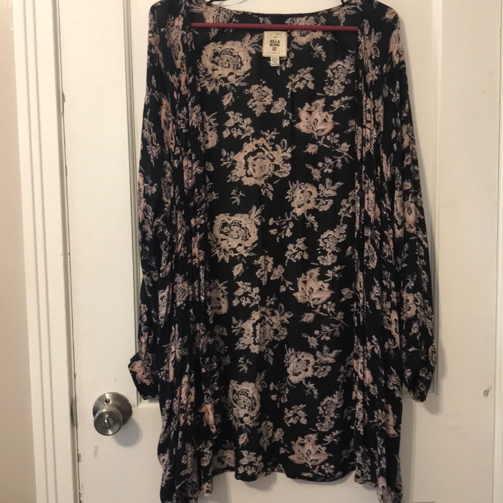 Long sleeve billabong kimono